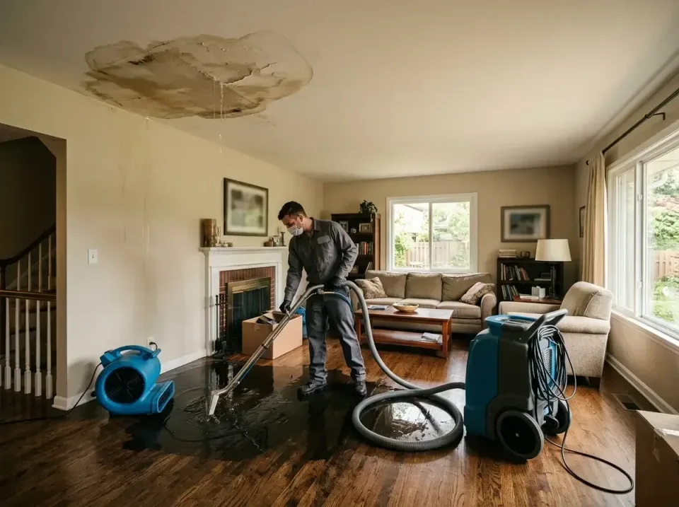 attic-pipe-burst-ceiling-drip-008 — frequently asked questions, Water Damage Restoration & Carpet Care in Atlantic, IA